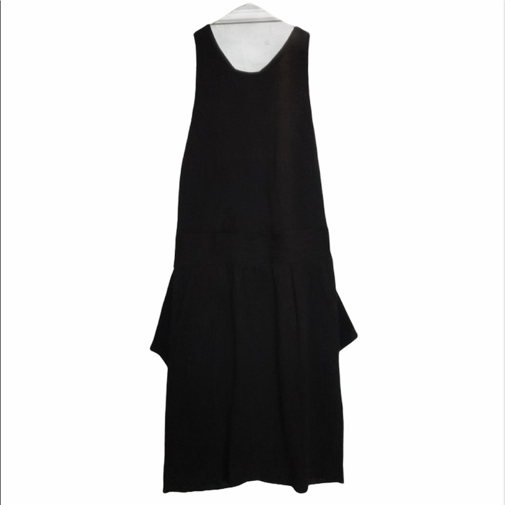 BCBGeneration black cocktail dress w/ back peplum